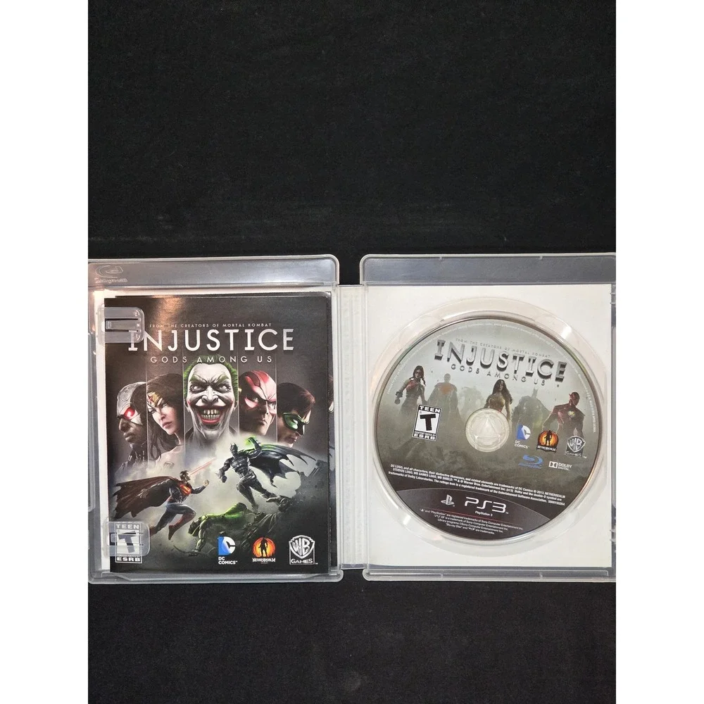 Injustice Gods Among‎ Us Sony PS3 PlayStation 3 DC Comics Fighting Game T Rated
